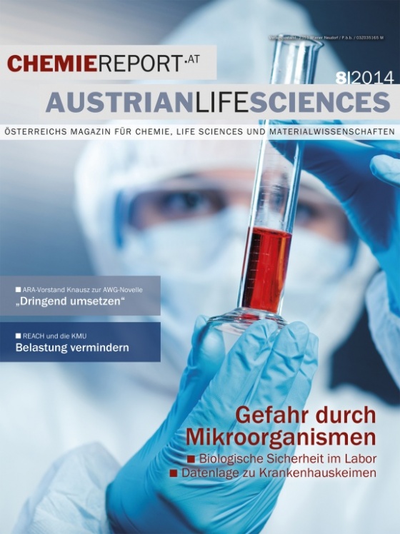 Cover Chemiereport 8/2014