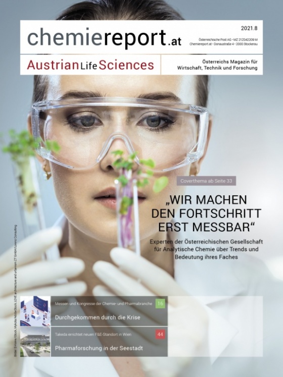 Cover Chemiereport 8/21