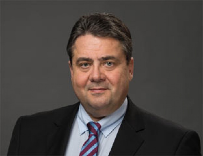 Deutscher Wirtschaftsminister Sigmar Gabriel 