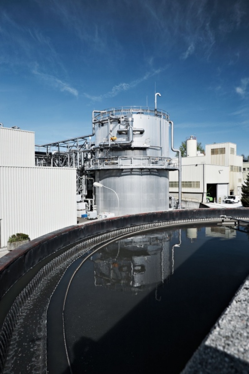 Bild: Lenzing Technik Für den Reaktor wurde die anaeroben Abwasserreinigung weiterentwickelt