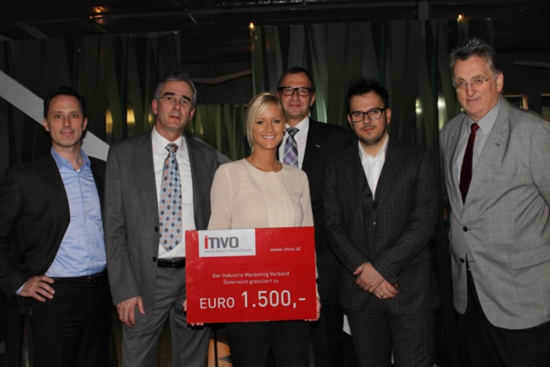 Bild: IMVO Übergabe des Preises in der Voestalpine Stahlwelt Linz