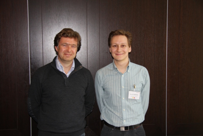 Bild: Harald Stauber, Oncotyrol Marcel Scheideler und Michael Karbiener von der TU Graz