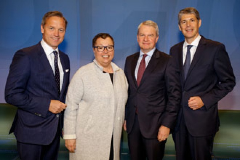 Bild: Pharmig/Christian Husar Munte, Huber, Oberhauser, Rumler (v. r. n. l.)