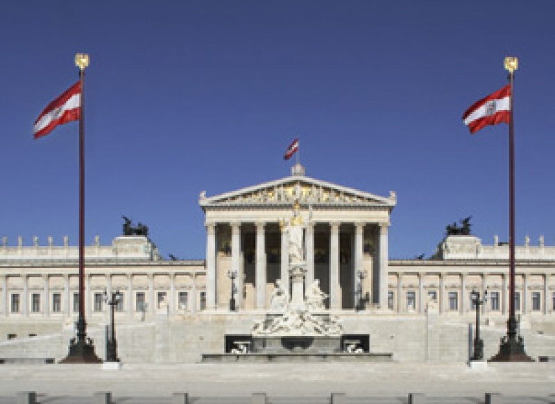 Parlamentsgebäude in Wien 
